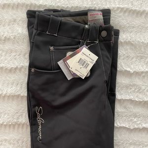 Salomon ‘Dreamscape’ Women’s Ski Pant, black, size 8, NWT